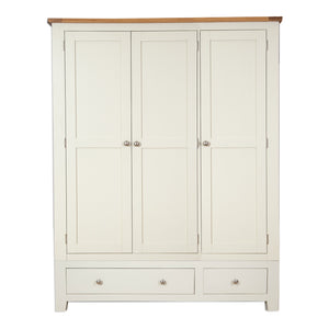 3 Door 2 Drawer Wardrobe