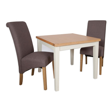 Ashby Ivory 90 x 90cm Dining Table - view 2