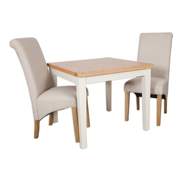 Ashby Ivory 90 x 90cm Dining Table - view 4