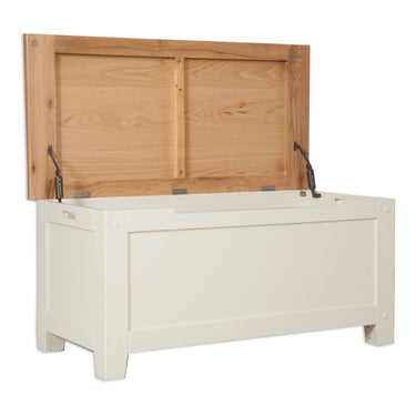 Ashby Ivory Blanket Box - view 2