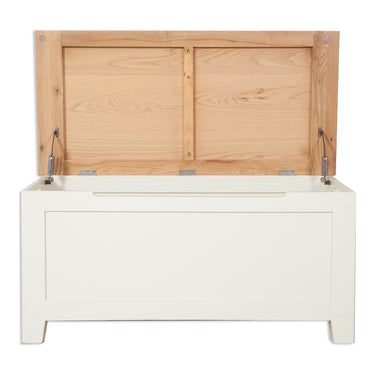 Ashby Ivory Blanket Box - view 4