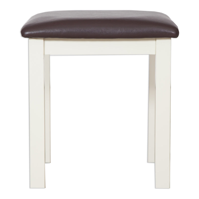 Ashby Ivory Dressing Stool