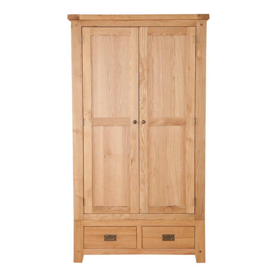 Ashby Natural 2 Door 2 Drawer Wardrobe