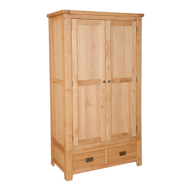 Ashby Natural 2 Door 2 Drawer Wardrobe - view 2
