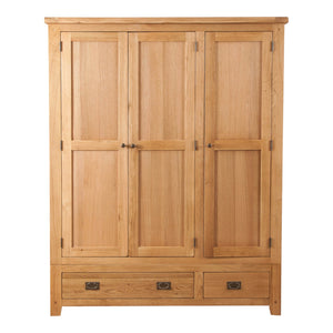 3 Door 2 Drawer Wardrobe