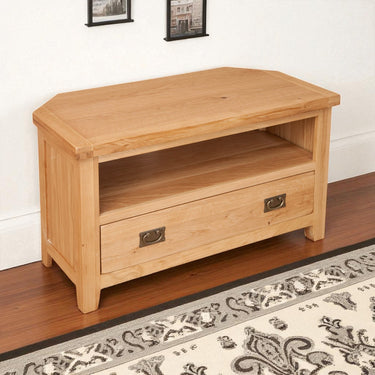 Ashby Natural Corner TV Unit - view 4