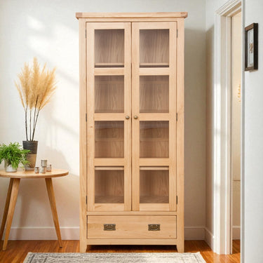 Ashby Natural Display Cabinet - view 3