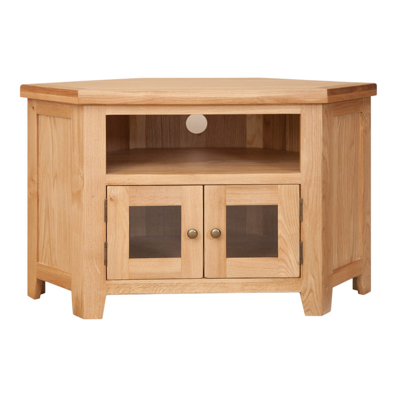 Ashby Natural Glazed TV Unit