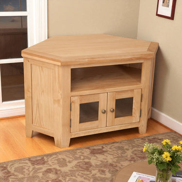 Ashby Natural Glazed TV Unit - view 4