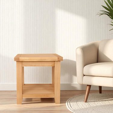 Ashby Natural Lamp Table - view 3