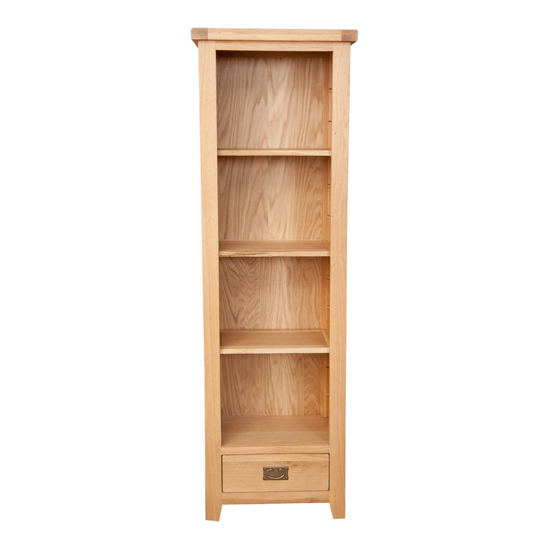 Ashby Natural Slim Bookcase