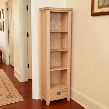 Ashby Natural Slim Bookcase - view 4
