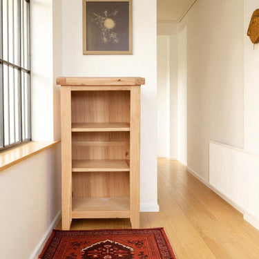 Ashby Natural Small Bookcase / DVD Rack - view 3