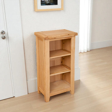 Ashby Natural Small Bookcase / DVD Rack - view 4