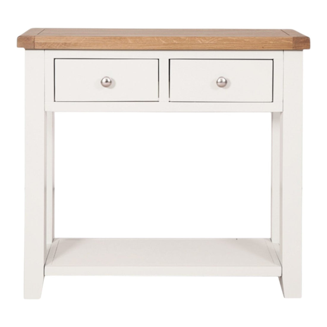 Ashby White 2 Drawer Console Table