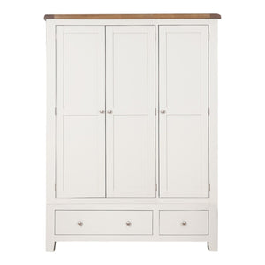 3 Door 2 Drawer Wardrobe
