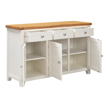 Ashby White 3 Door Sideboard - view 3