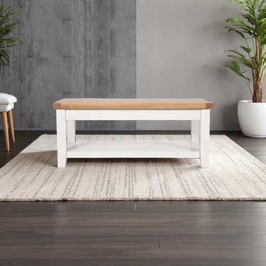 Ashby White Coffee Table - view 2
