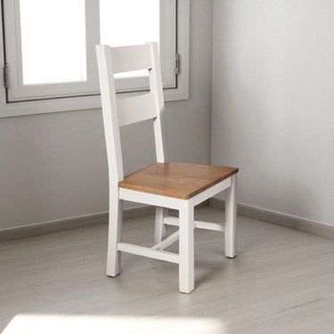 Ashby White Dining Chair - view 2