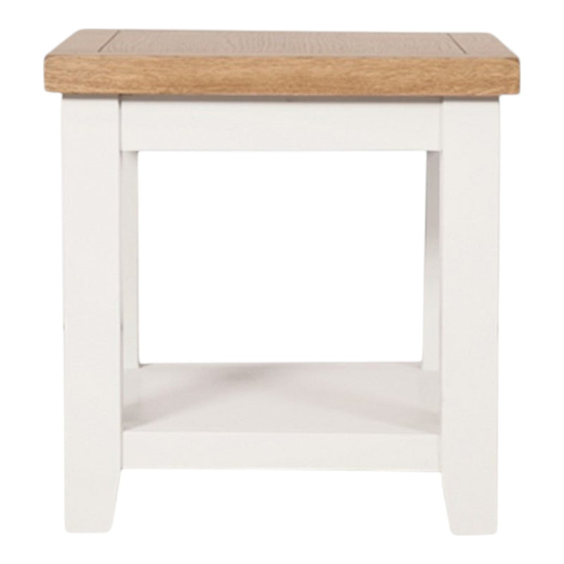 Ashby White Lamp Table