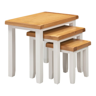 Ashby White Nest of Tables - view 2
