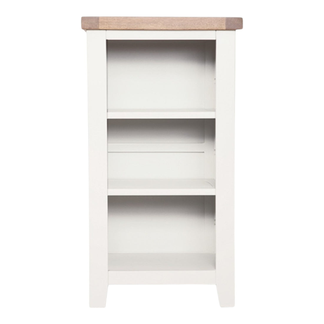 Ashby White Small Bookcase / DVD Rack