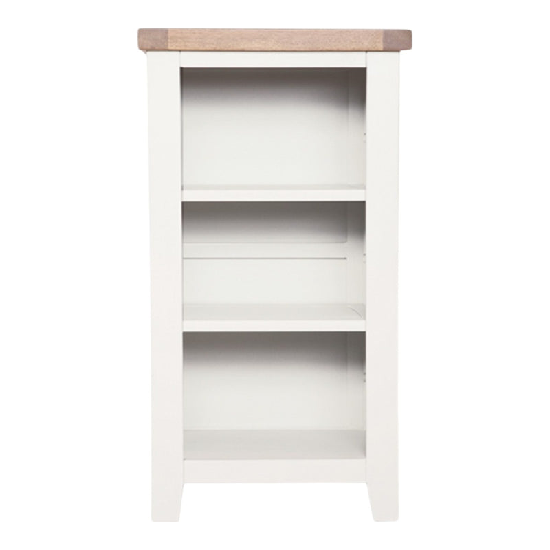 Ashby White Small Bookcase / DVD Rack