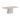 Aurelia 200cm Marble Dining Table - Taupe – angled view