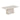 Aurelia Marble Coffee Table - Taupe – angled view