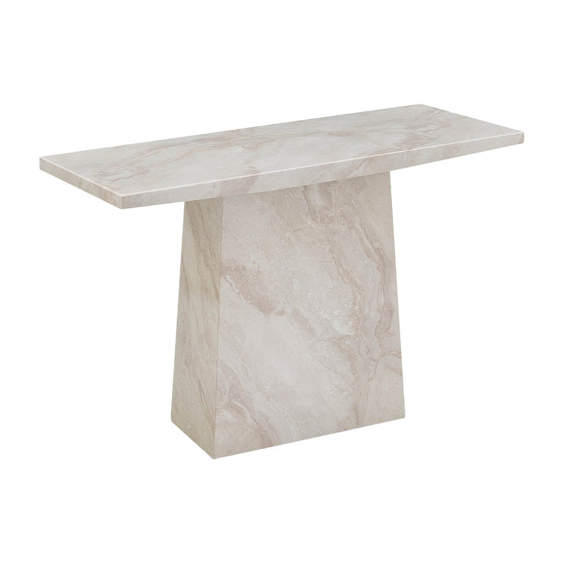 Aurelia Marble Console Table - Taupe