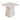Aurelia Marble Lamp Table - Taupe – angled view