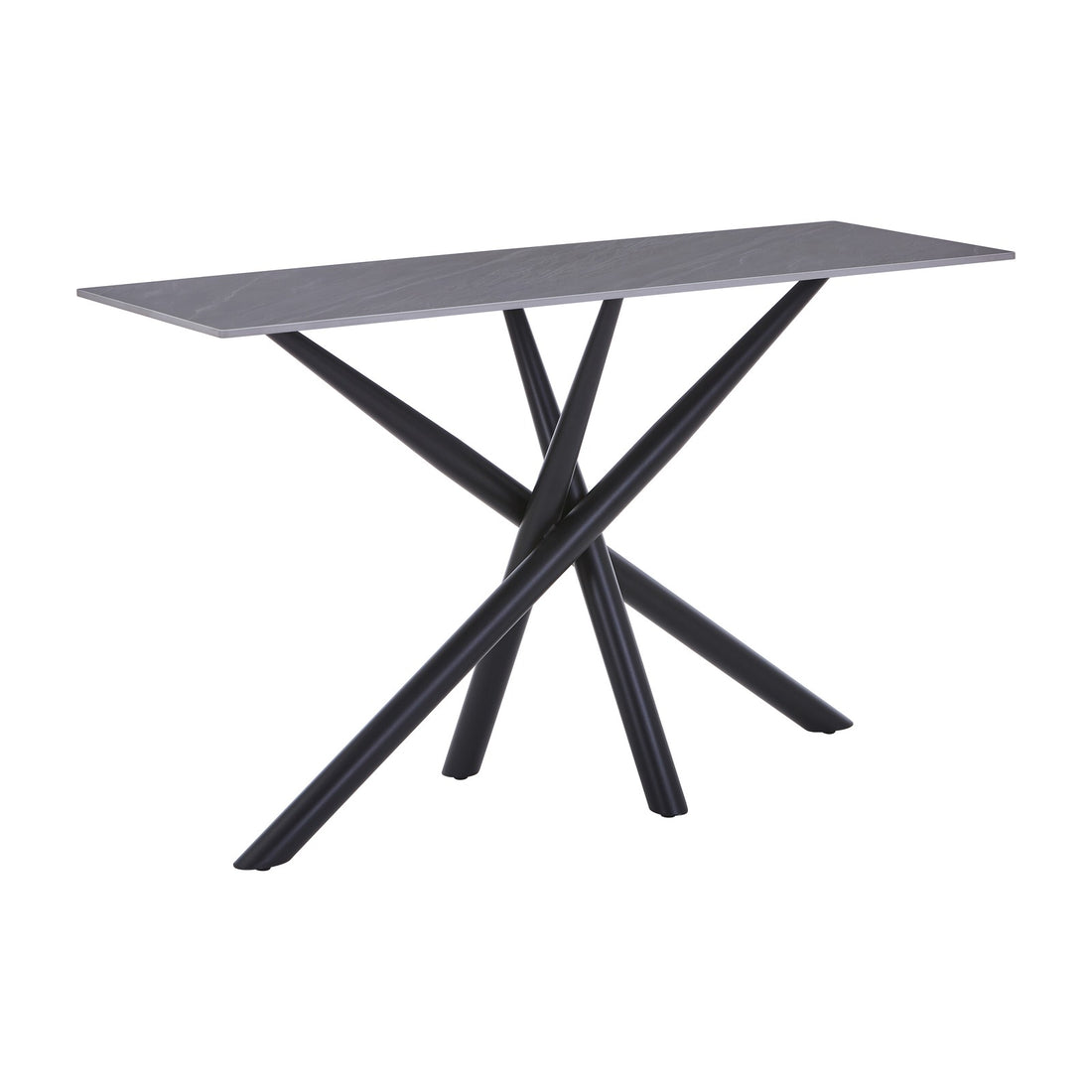 Avesta Grey Ceramic Console Table – studio view 1