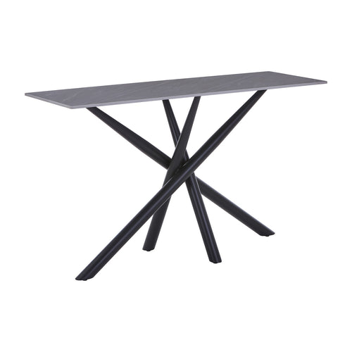 ["Grey Ceramic Console Table"]