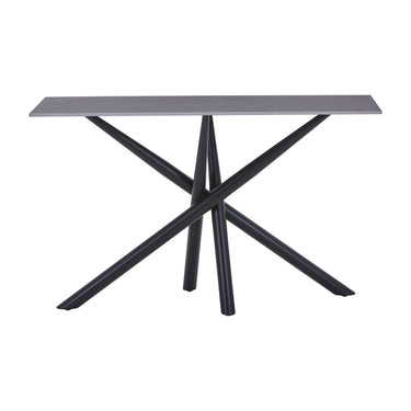 Avesta Grey Ceramic Console Table – studio view 3