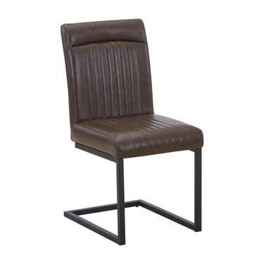 Barlow 1.6m Oak Effect Dining Table & 2 Lowen Brown Chairs & Bench Dining Set – the dining chair