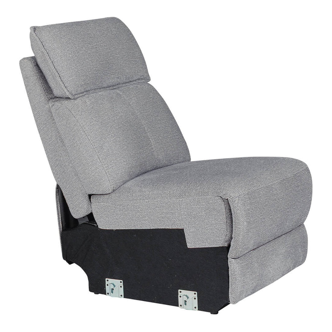 Bellamy Fabric Armless Corner Section in Greige