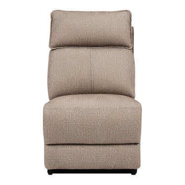 Bellamy Fabric Armless Corner Section in Latte – view 2