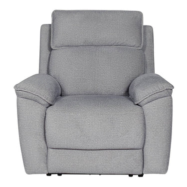Bellamy Fabric Electric Recliner Arm Chair in Greige – view 3