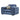 Cavendish Fabric Arm Chair in Jewel Navy velvet fabric
