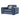 Cavendish Loveseat Fabric Chair in Jewel Navy velvet fabric