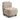 Cleo Fabric Accent Chair - Biscuit – angled view