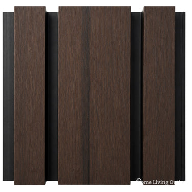 Composite Exterior Slat Wall Cladding - Waterproof, UV - Resistant - Wide Slat – image 4