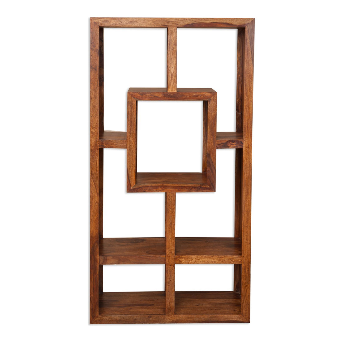 Corbin Sheesham Wood Display Cabinet - 50cm Wide