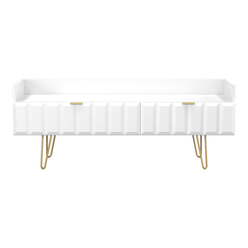 Cube 2 Drawer TV Unit