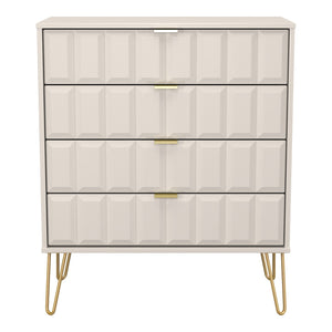 4 Drawer Wide Chest of Drawers
