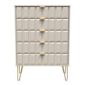 5 Drawer Wide Chest of Drawers