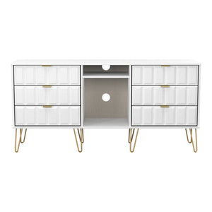 6 Drawer Wide Sideboard