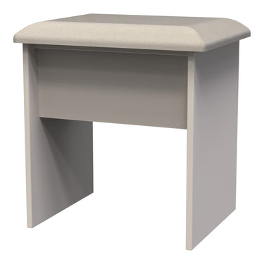 Cube Dressing Stool in Kashmir Matt, angled view