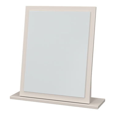 Cube Dressing Table Mirror in Kashmir Matt, angled view