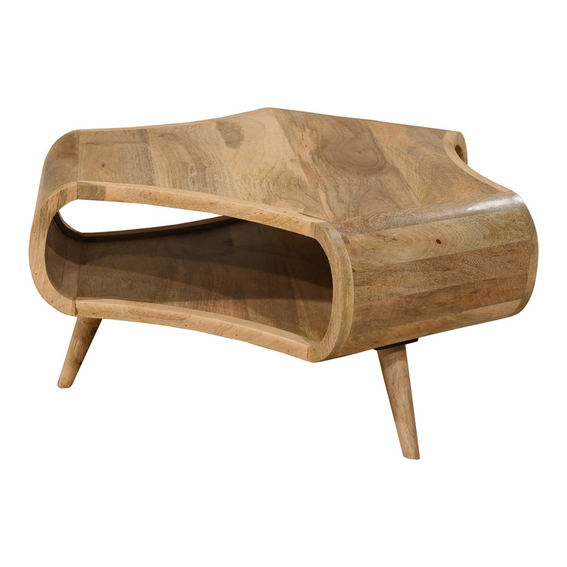 Culbert Mango Wood Large Tri Table